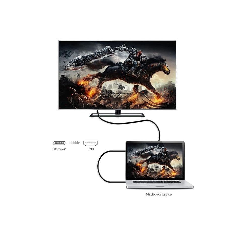 Kabel Display USB-C ke HDMI